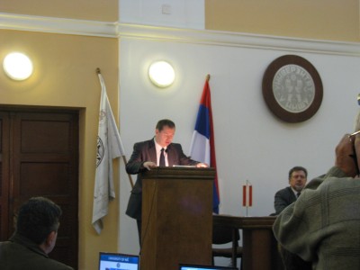 Milos Simonovic, Major of City of Nis