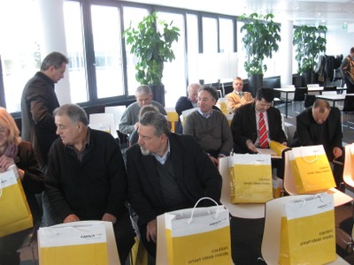 Serbian delegation in Kapsch Company